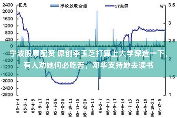 宁波股票配资 原创李玉芝打算上大学深造一下，有人劝她何必吃苦，邓华支持她去读书