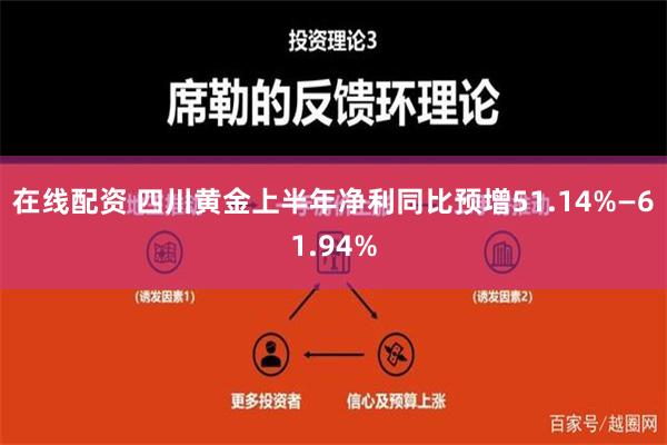 在线配资 四川黄金上半年净利同比预增51.14%—61.94%