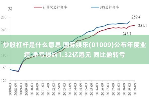 炒股杠杆是什么意思 国际娱乐(01009)公布年度业绩 净亏损约1.32亿港元 同比盈转亏